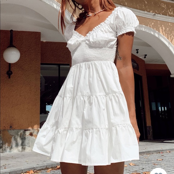 Princess Polly Dresses & Skirts - princess polly daniela mini dress white